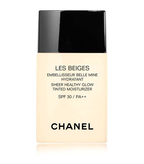 Chanel tinted moisturiser les beiges